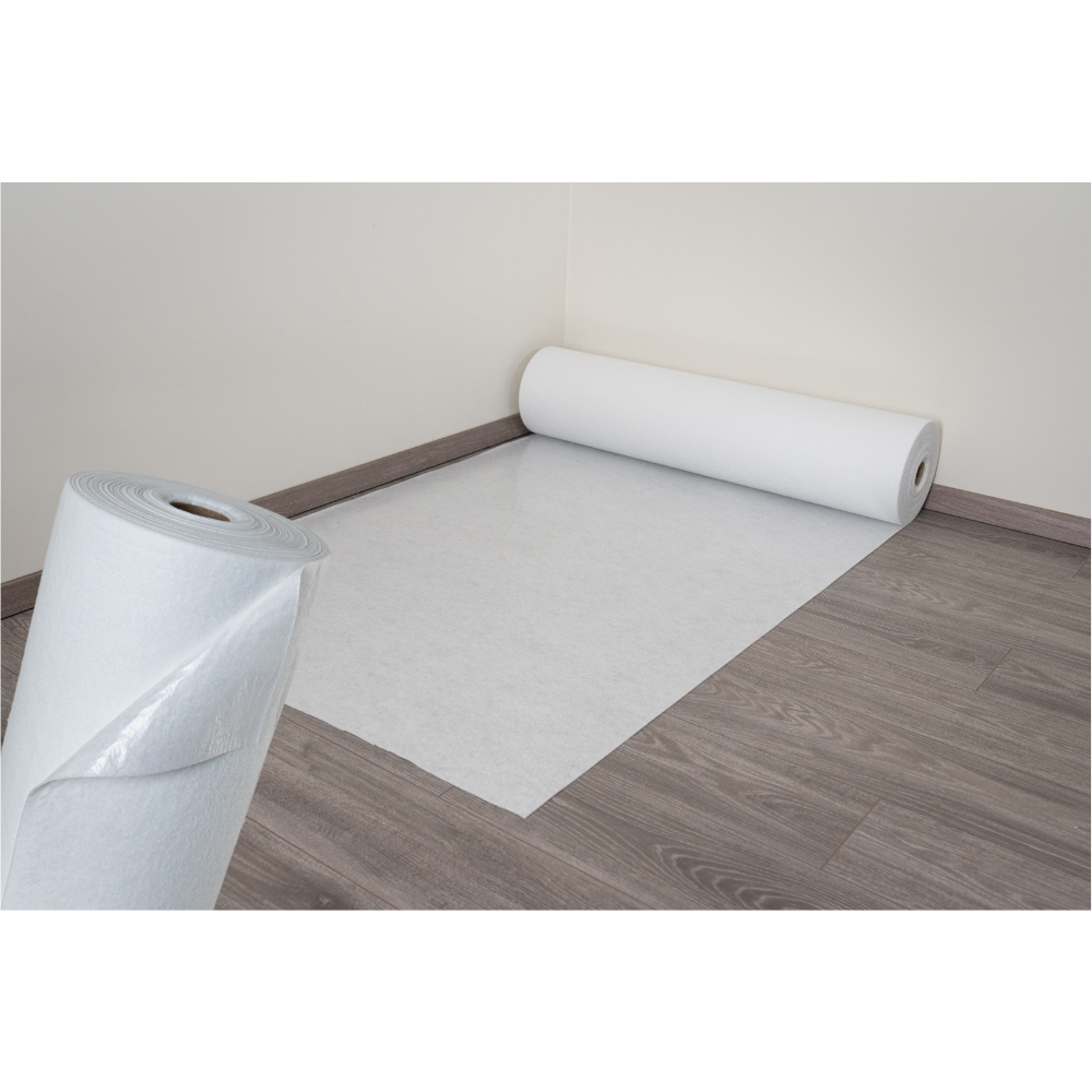 Abdeckvlies 160g - rutschhemmende Unterseite, wieder verwendbar, mit Logo bedruckbar